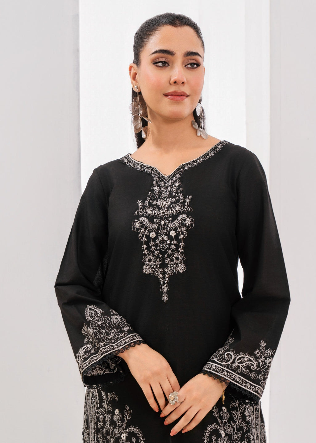 Sahibas By Mirza Khoobsurat Black Women 3pcs