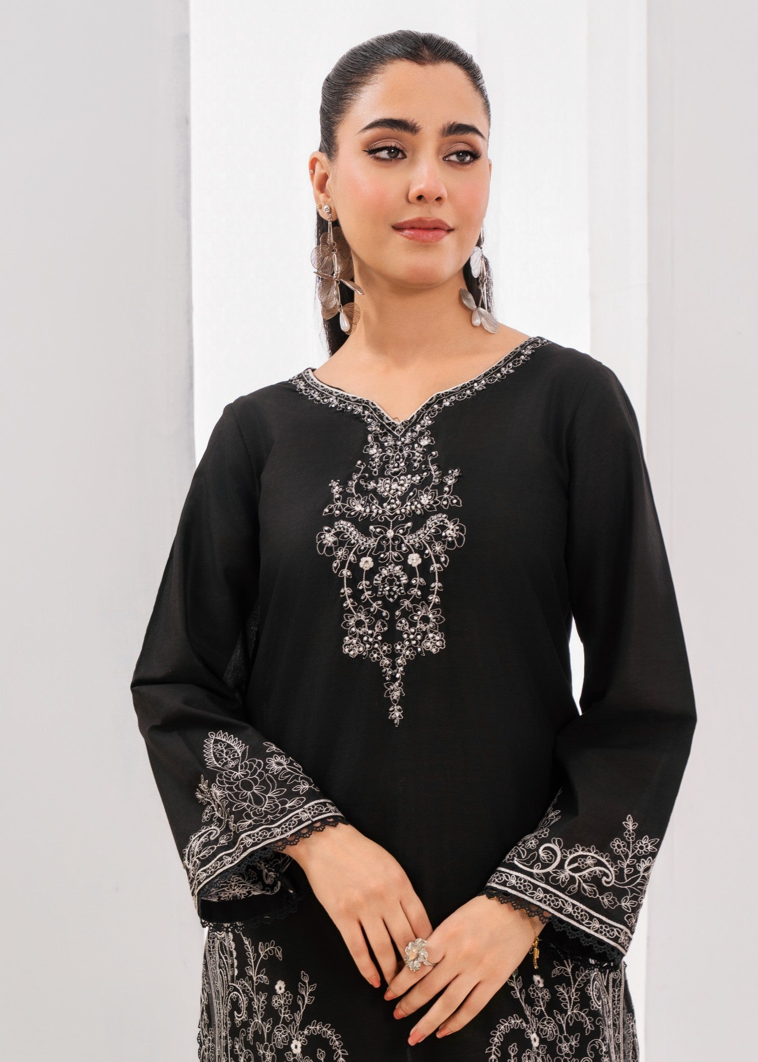 Sahibas By Mirza Khoobsurat Black Women 3pcs