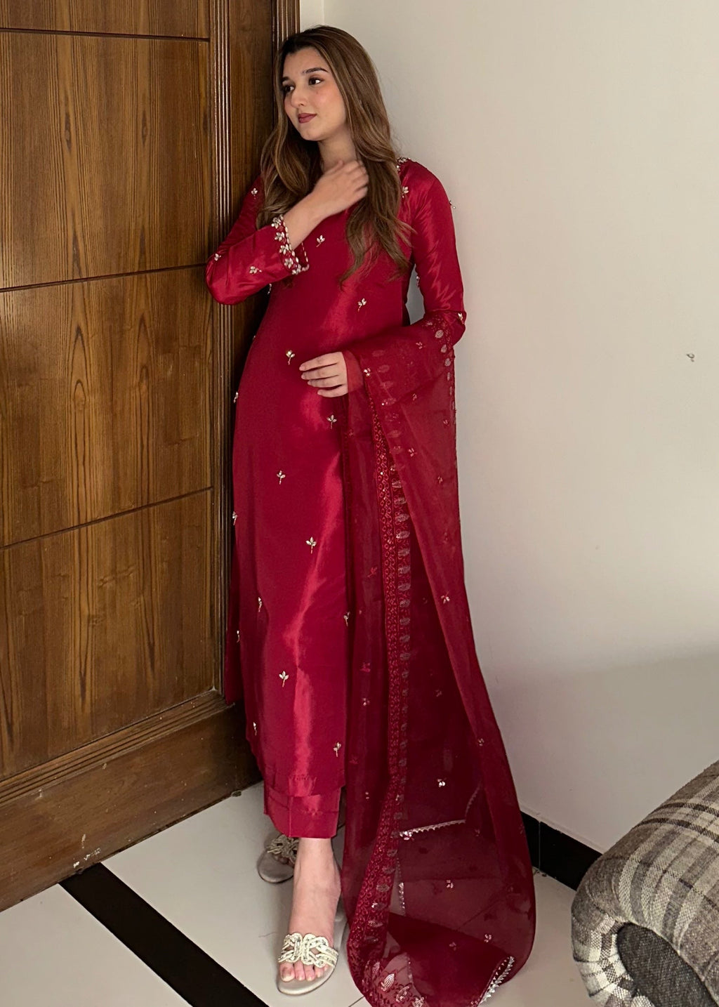 Laal Clothing Laal Crystal Women 3pcs