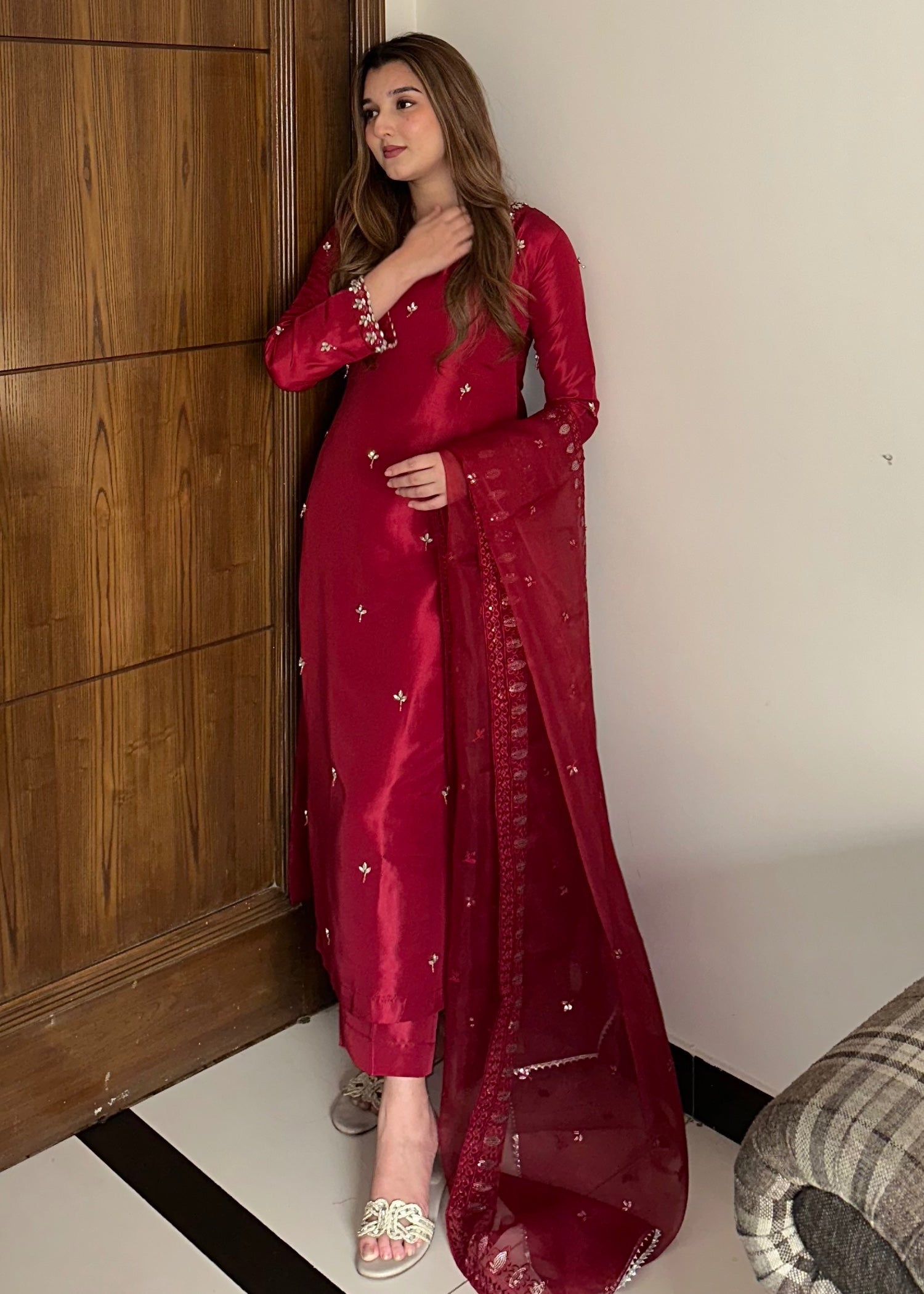 Laal Clothing Laal Crystal Women 3pcs