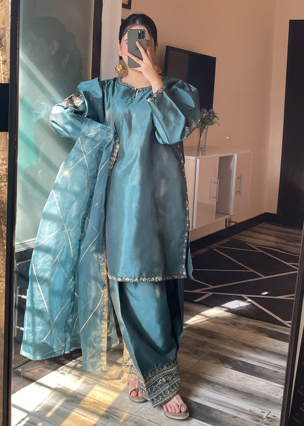 Shehroz Fashion ZINK FARSHI Women 3pcs