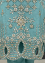 Diara Couture SUHANA US 587 AQUA Women 3pcs