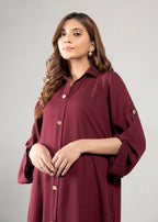 Peach Republic Elegant Buttoned Dress 02 Women 2pcs