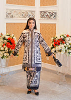 Midway Arts BLACK BEIGN coord Women 2pcs