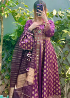 1 Mahoor Haven purple 0052 Women 4pcs