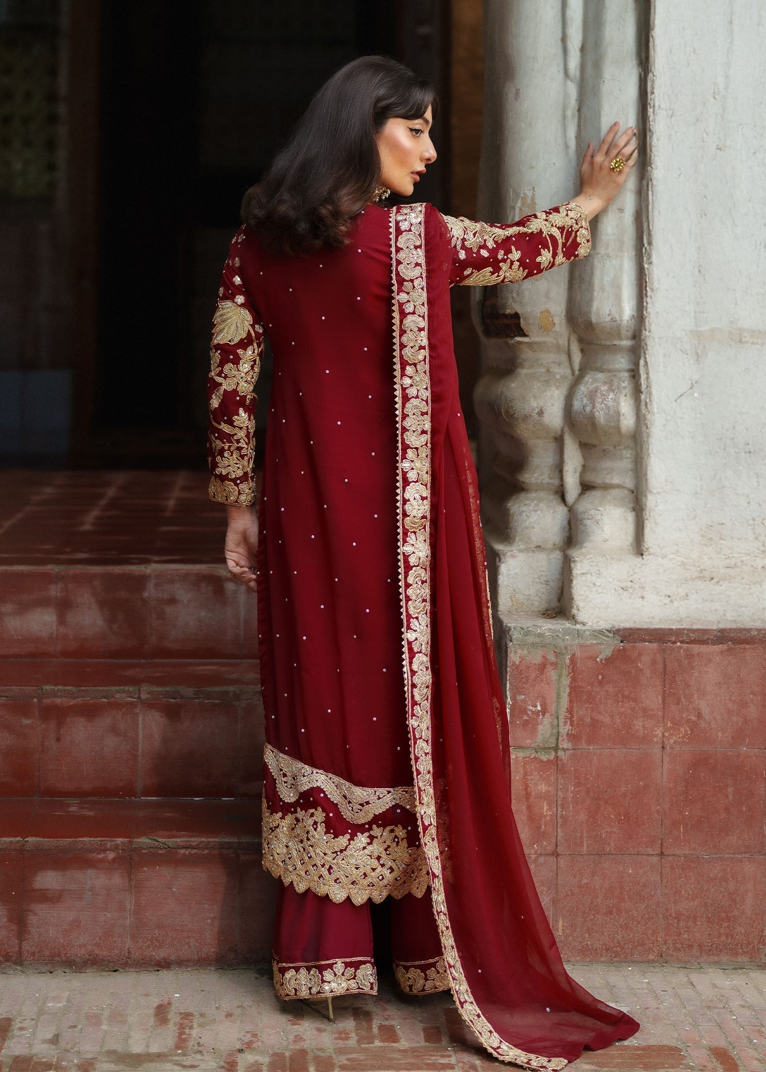 Haseens Official Surkhgul Women 4pcs