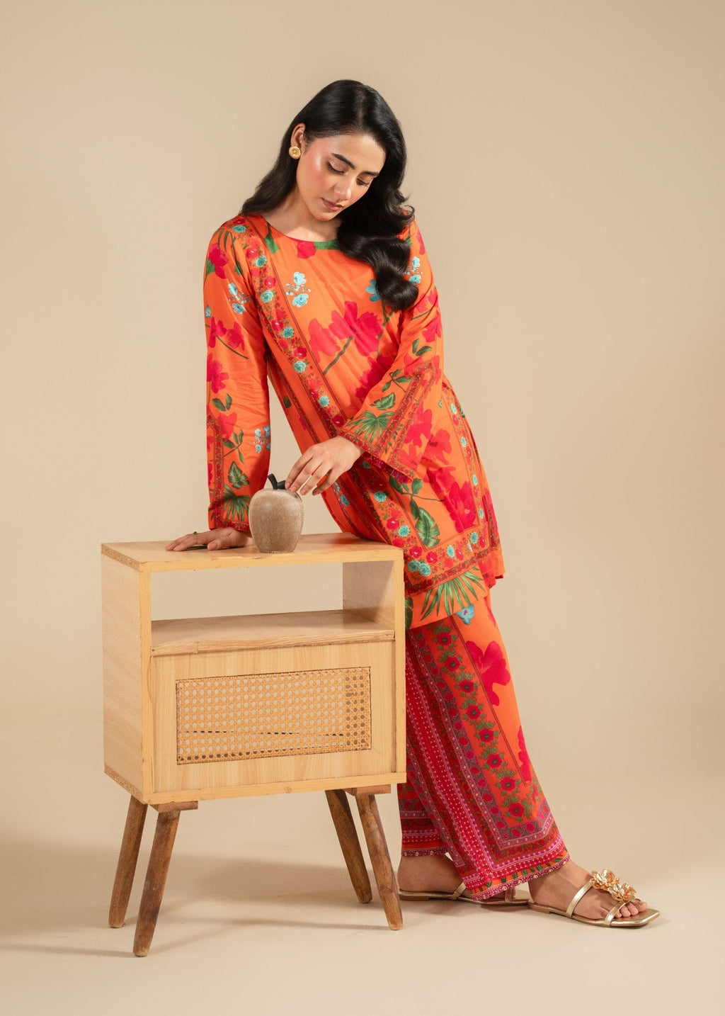 Akhrot Clothing Fiesta Bloom Women 2pcs