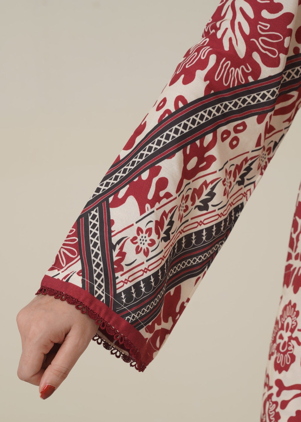 Aroshlay Linen Dress 1 | Unstitched Women 3pcs