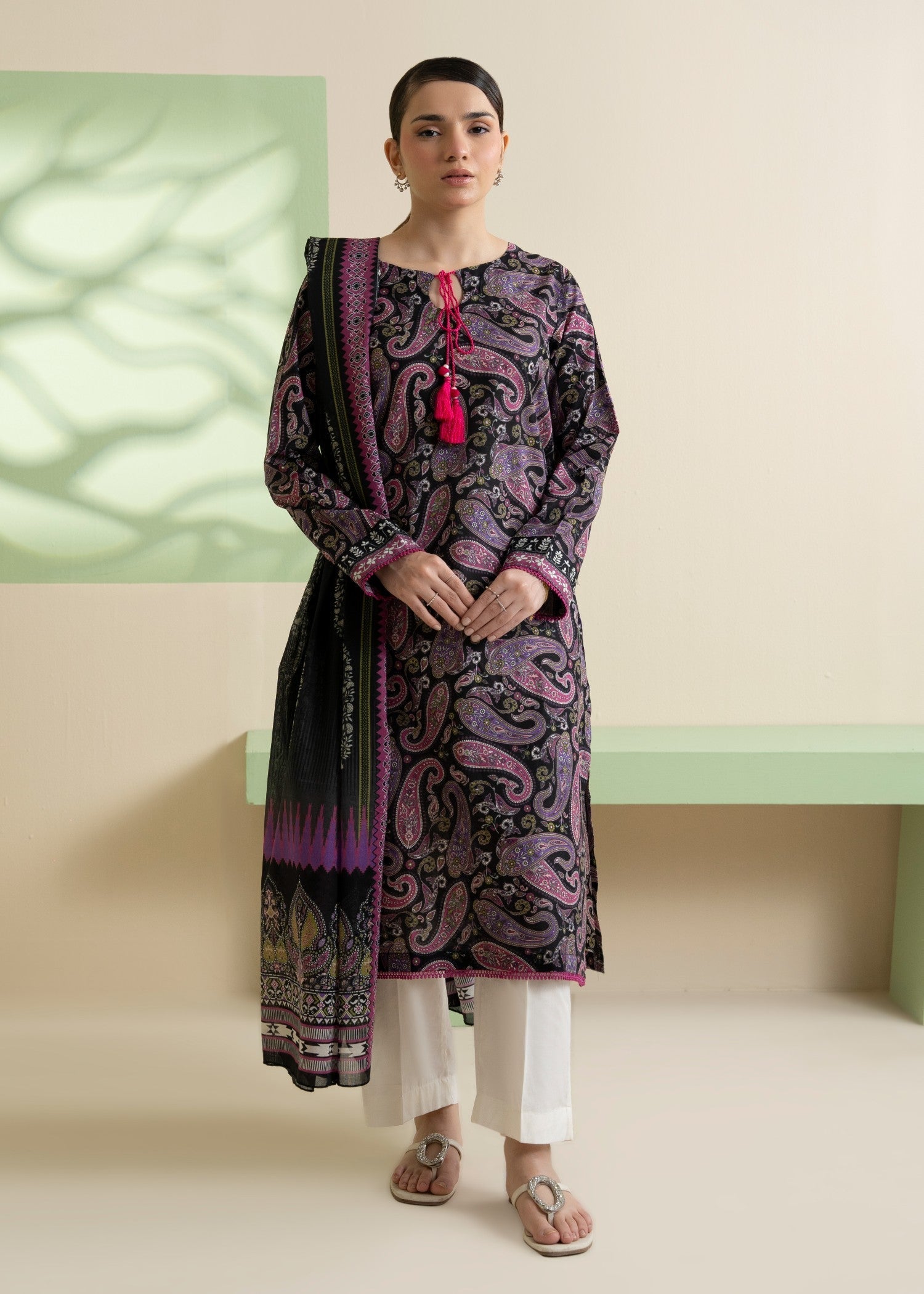 Zellbury WPS2522037 Black Women 2pcs