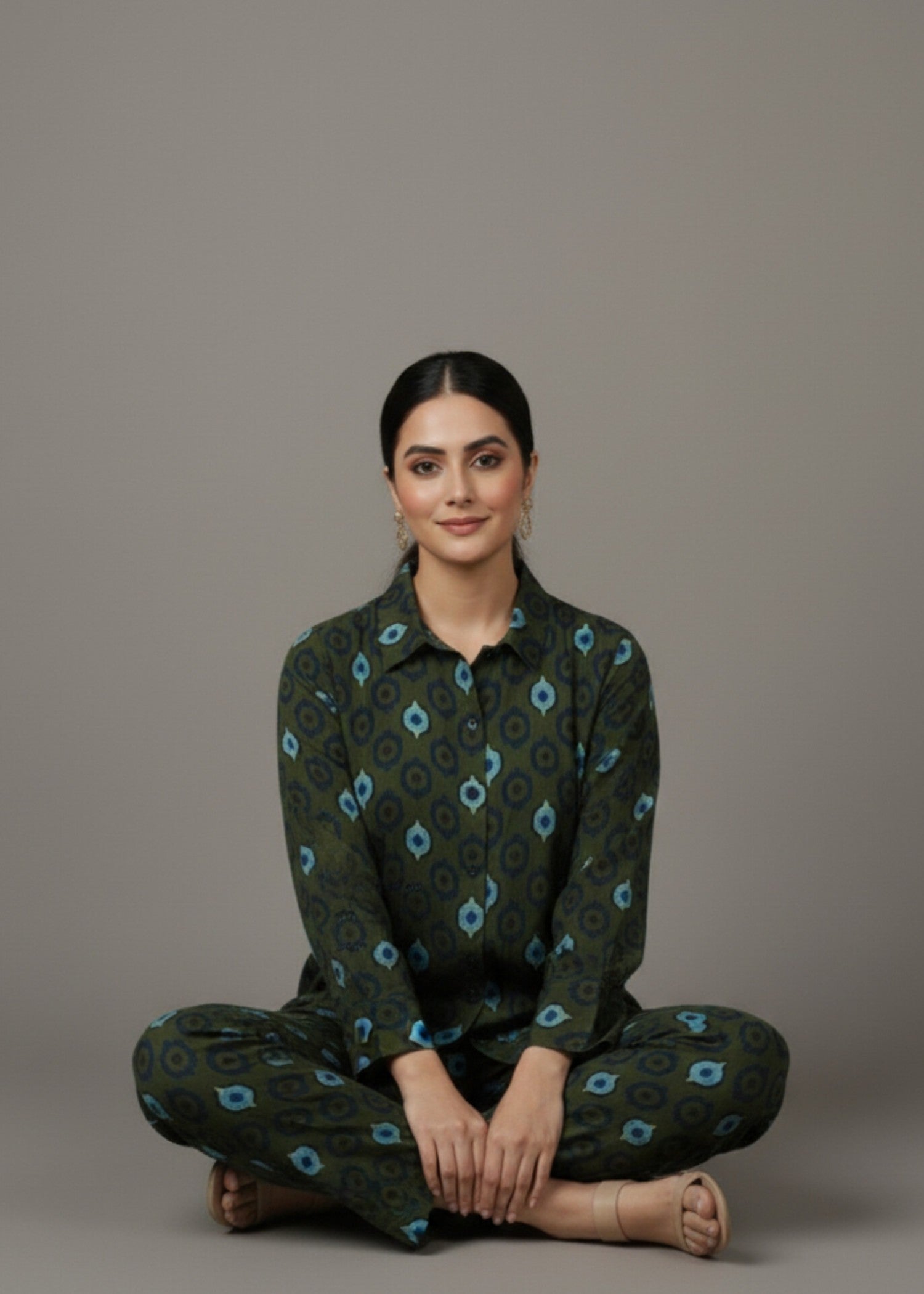 Sparkles Mystic eye cord set Women 2pcs