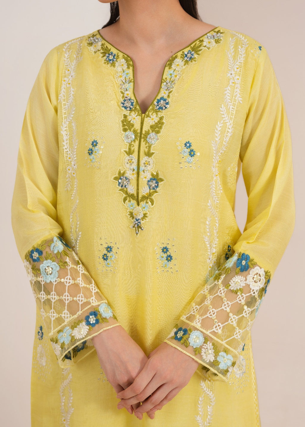Rajdulari Laleh Lemon Yellow Women 3pcs