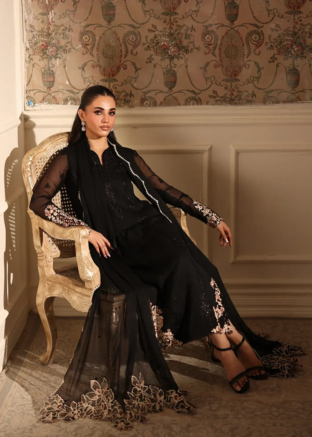 Azure Dusken Lace Women 3pcs