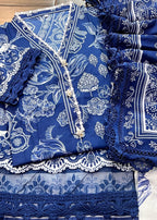 Firdous Pret Denim Frost D929 Women 3pcs