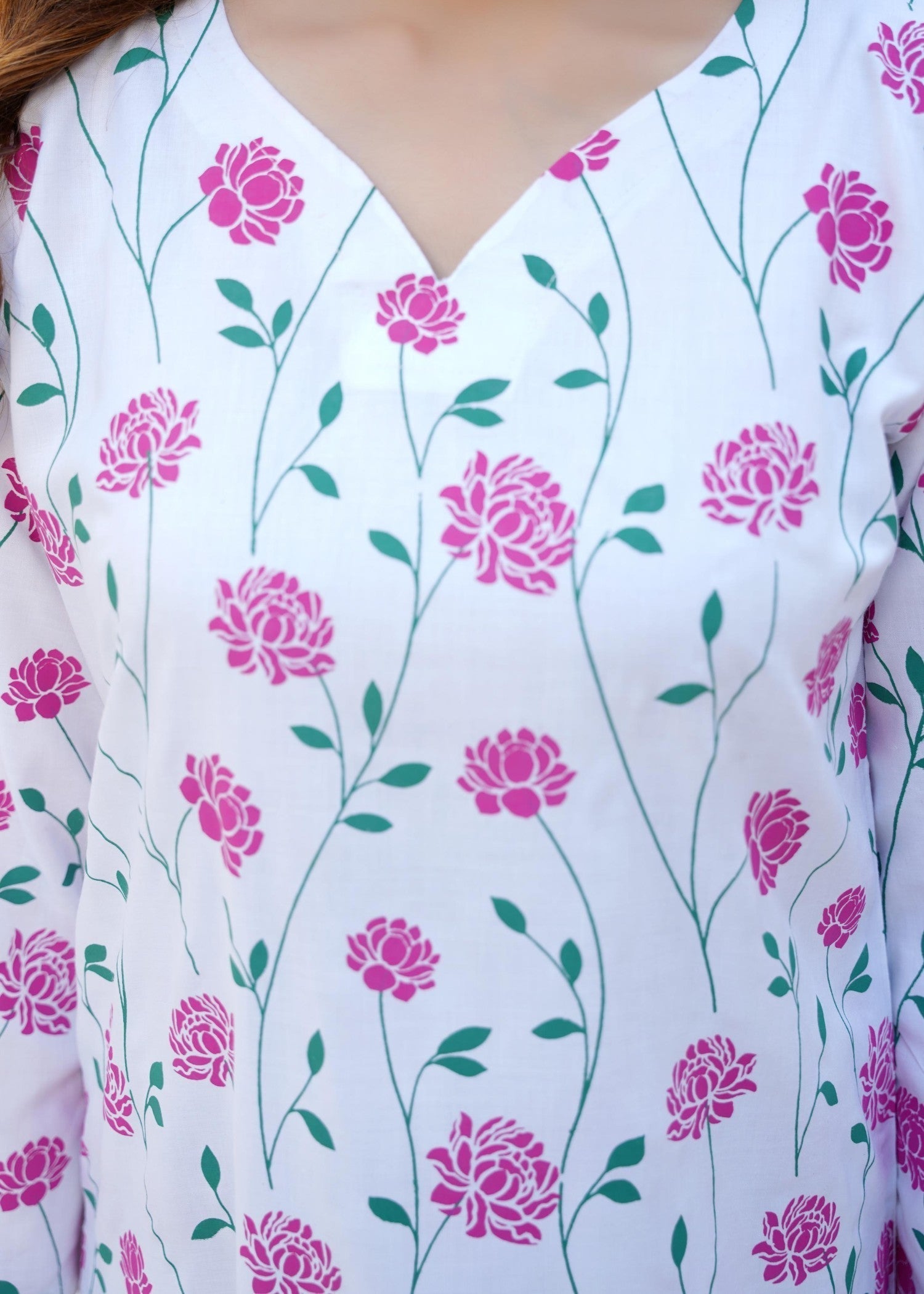 Chaudhary Arts Dream white Women 2pcs