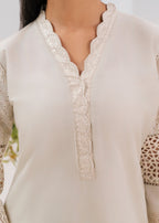 Sahibas By Mirza Xevi White Women 2pcs