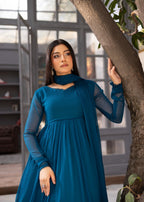 Alyssa TEAL BLUE ALM06 Women 3pcs