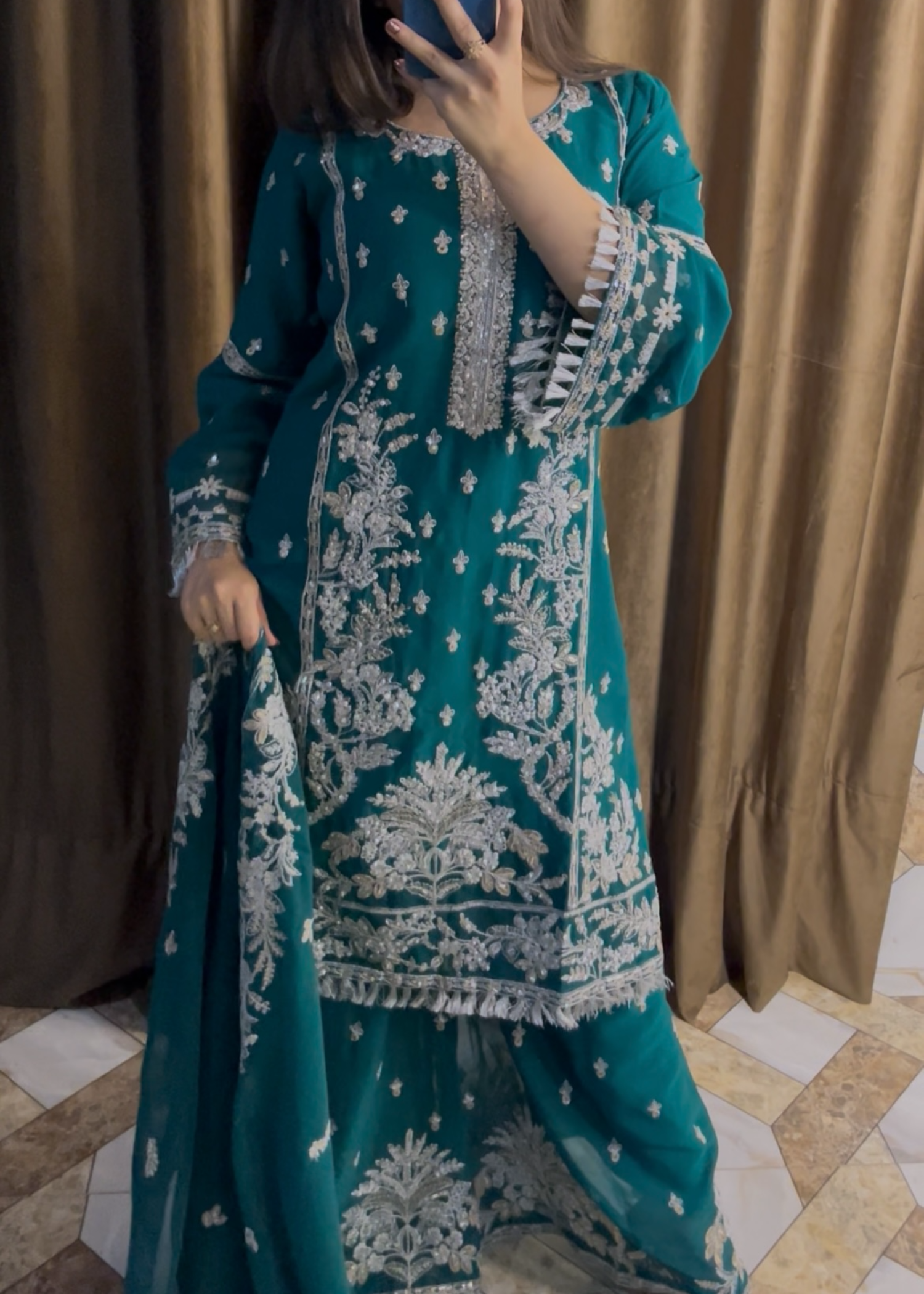 Four Season Boutique AFSHEEN SEA GREEN Women 3pcs