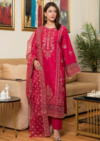 Alfatah Pret Embroidered Lawn ZAUQ S25 0021 Women 3pcs