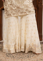 Four Season Boutique MAHAJABEEN CREAM Women 3pcs