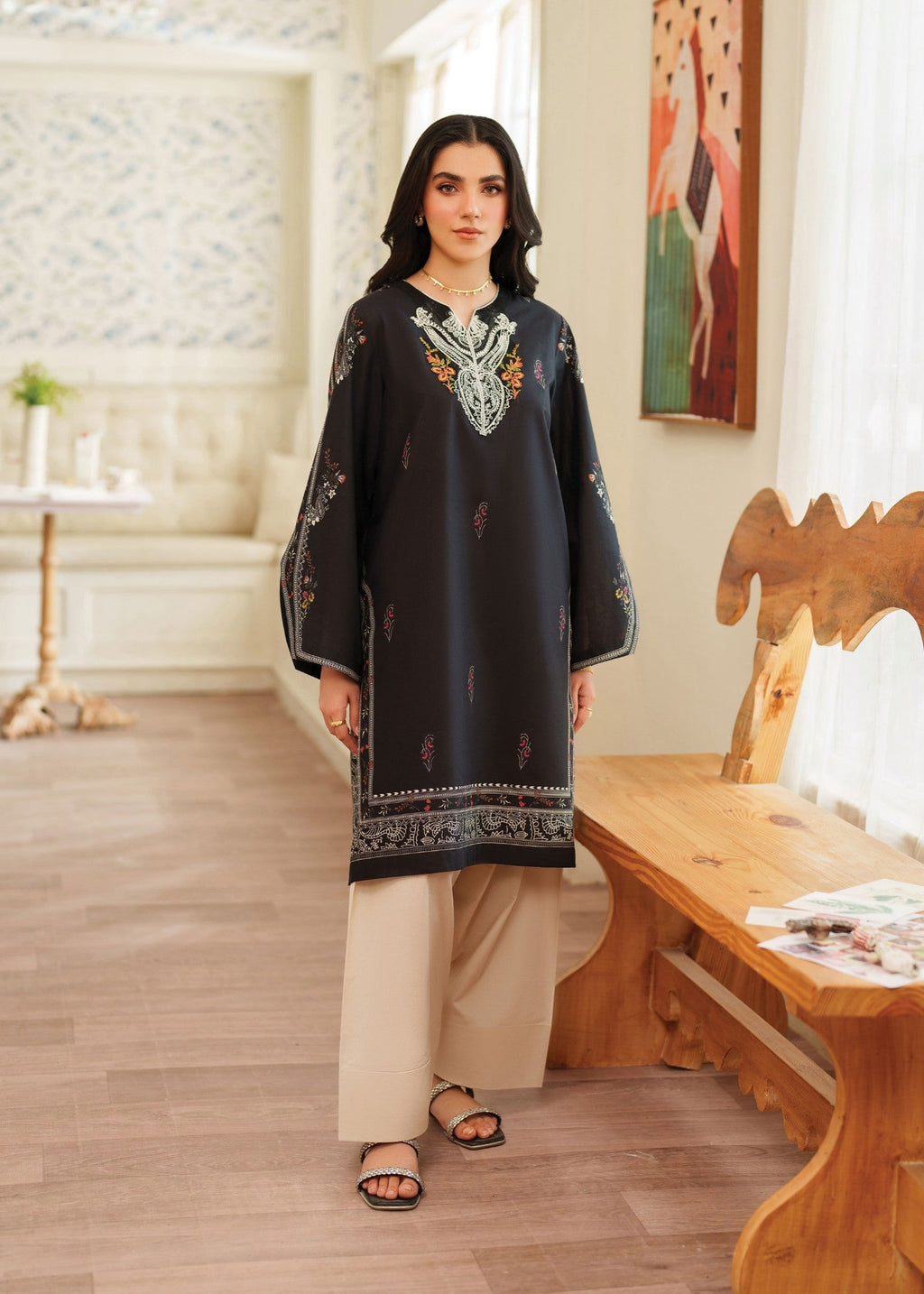 Garnet Clothing Charcol Noir Women 2pcs