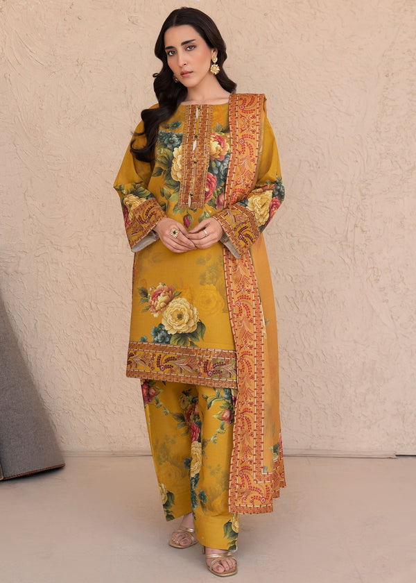 Meerak Pret Khaddar 206 Women 3pcs
