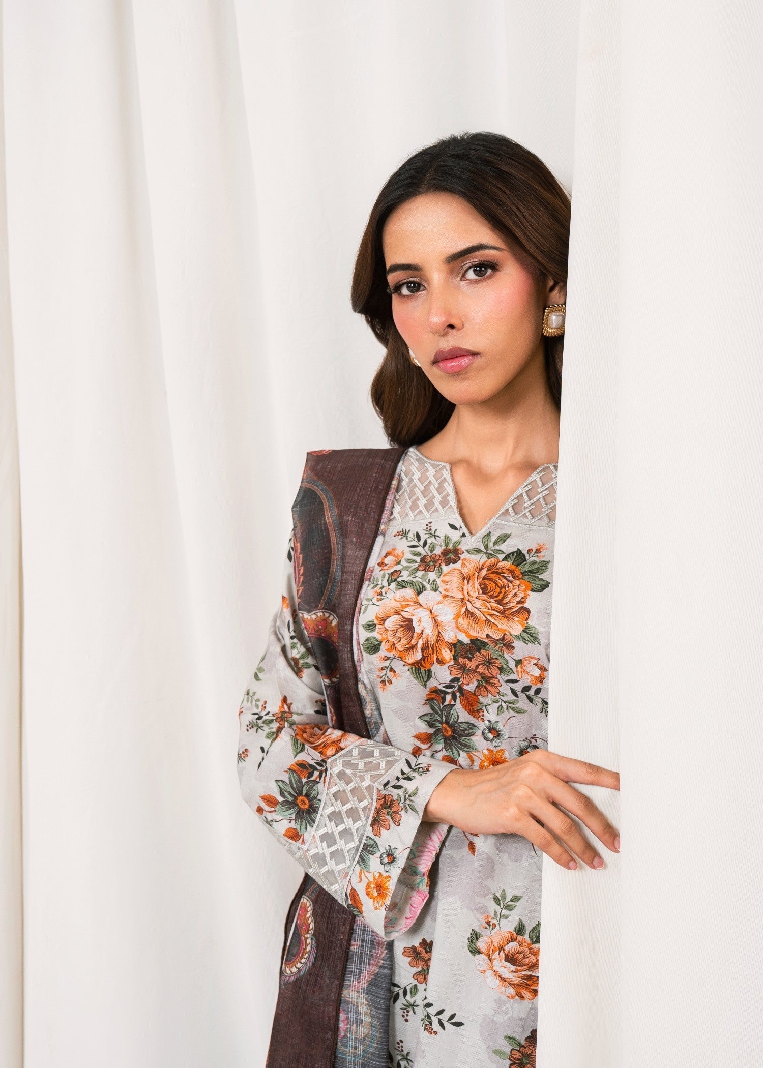 Sahibas By Mirza Mahpara Grey Women 3pcs