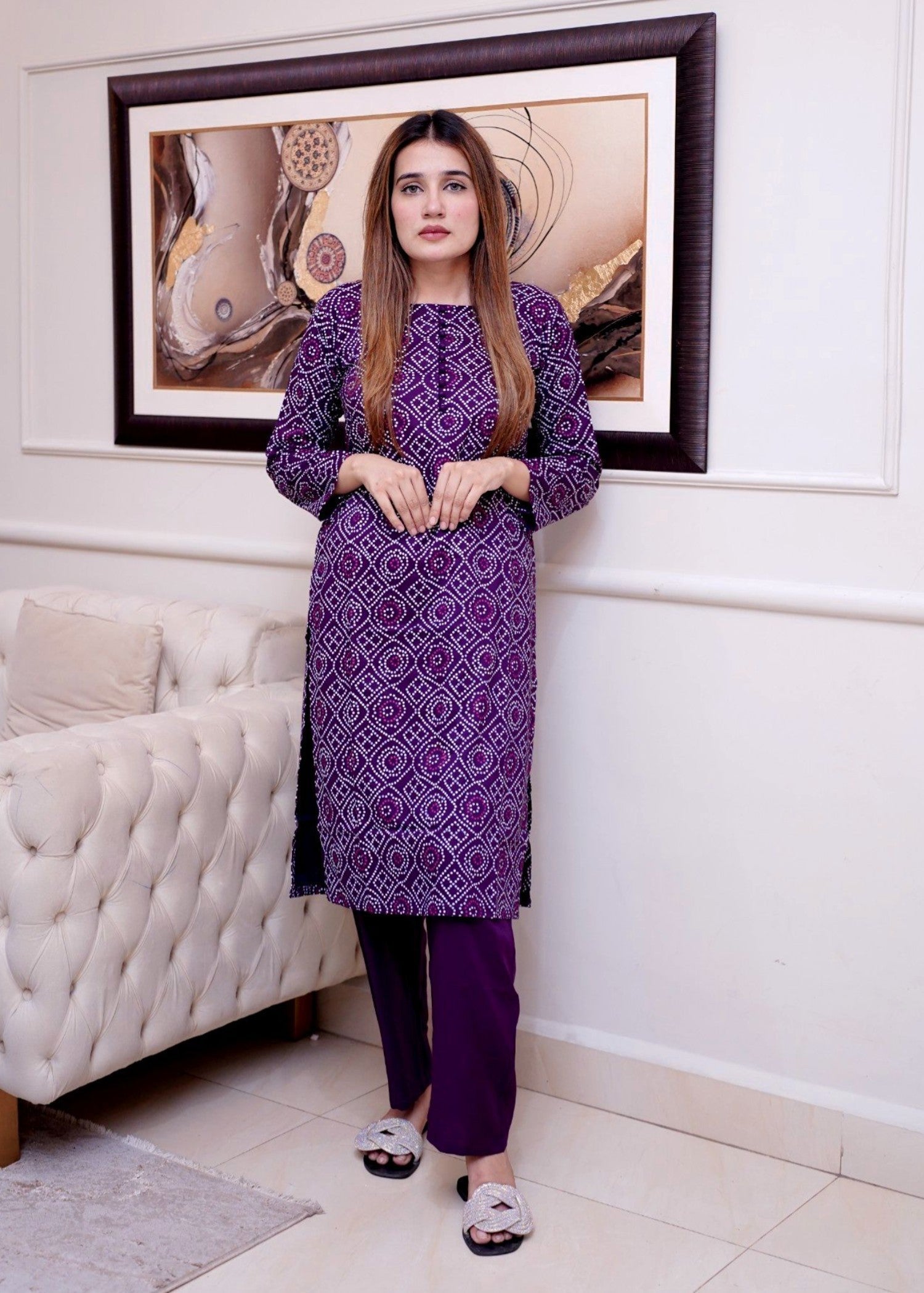 Zeekstore D137 Printed Set Women 2pcs