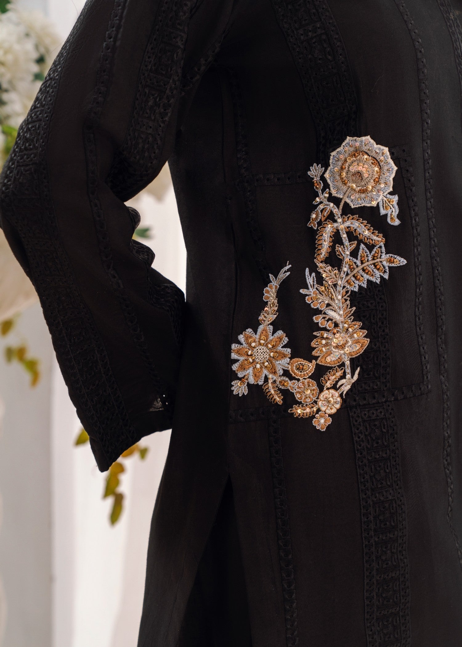 Sahibas By Mirza Nishat Black Women 2pcs