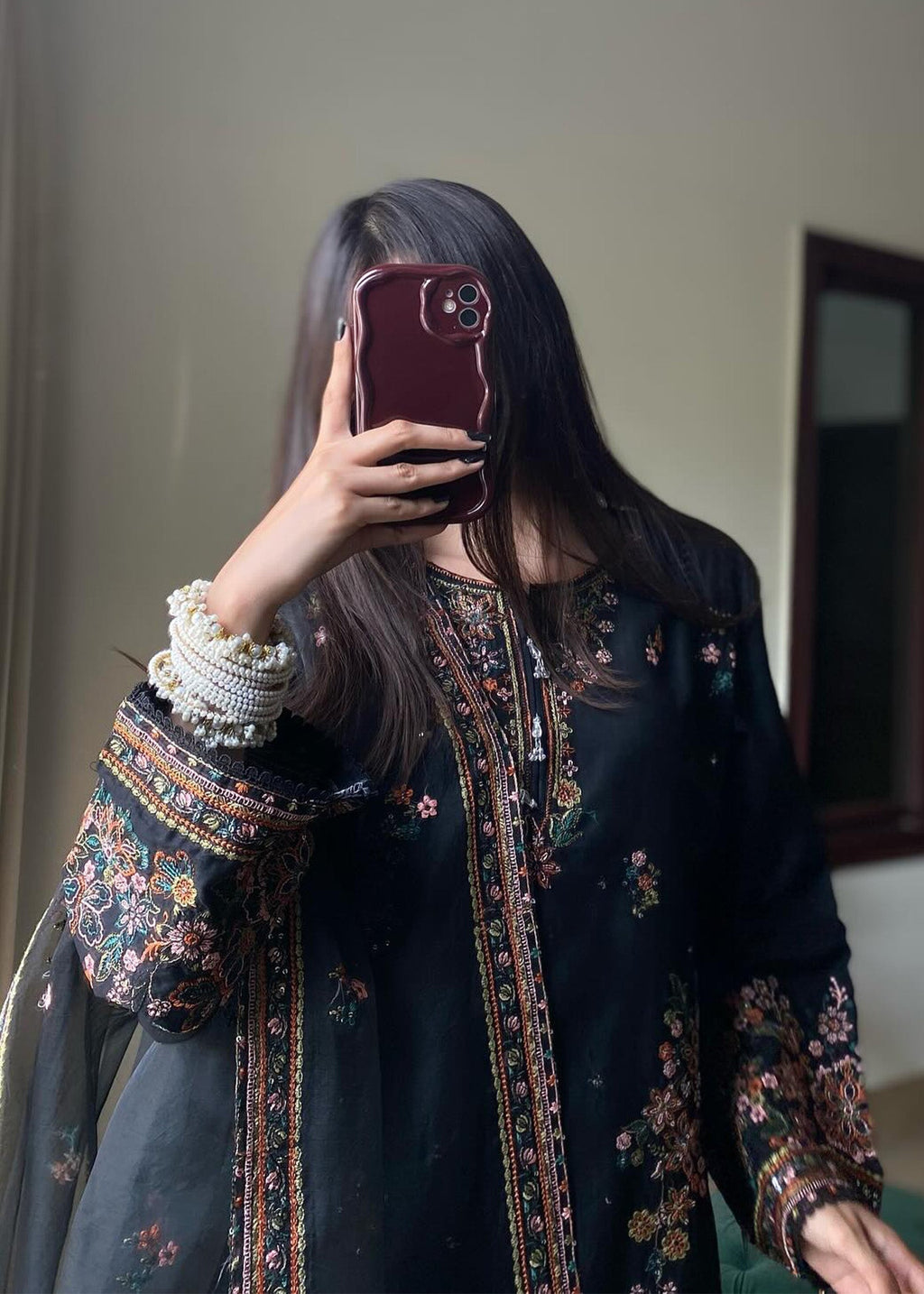 Stylish Collection HAREEM EMBROIDERED Women 3pcs