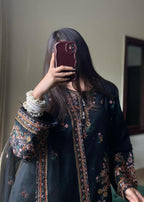 Stylish Collection HAREEM EMBROIDERED Women 3pcs