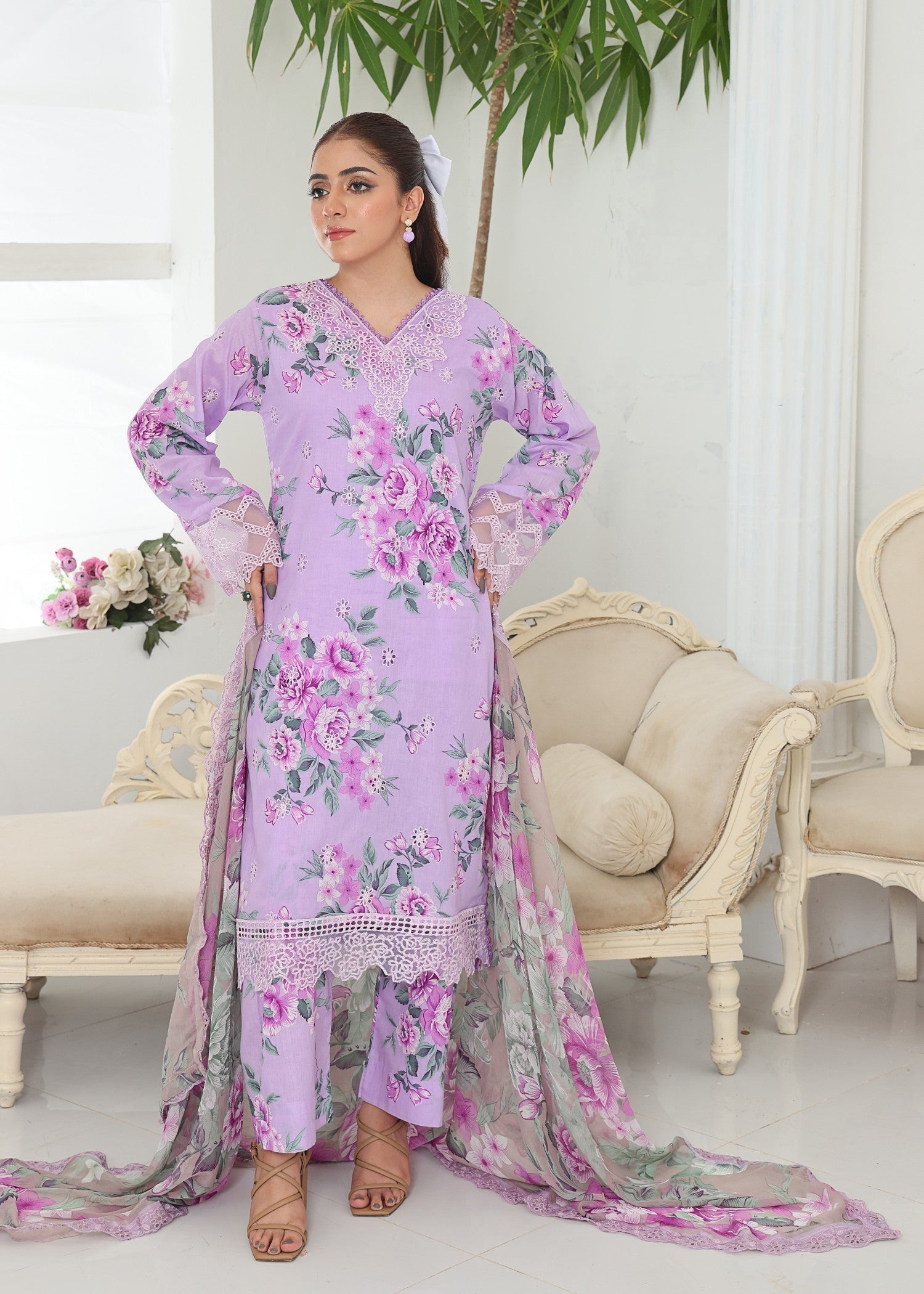 Polawn PD LAWN 25 431 B | PRET LAWN COLLECTION Women 3pcs