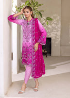 Kanwal Zainab FUCHSIA BLOOM Women 3pcs