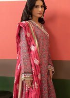 Zellbury Kurta Dupatta Trouser WPS2531987 Women 3pcs