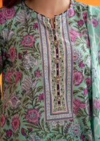 Zellbury WPS2531780 Sea Green Women 3pcs