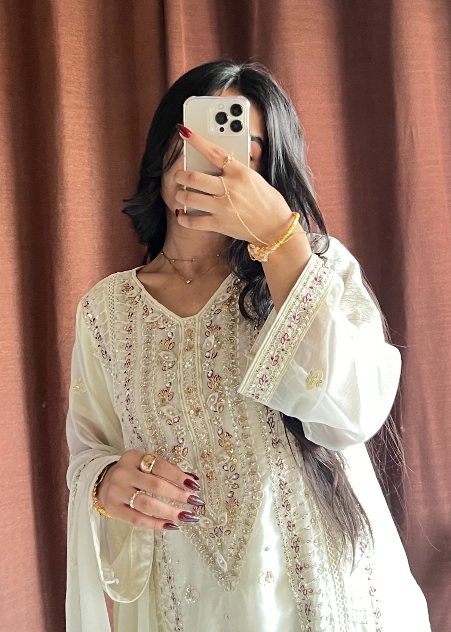 Four Season Boutique AIZAL CREAM WHITE Women 3pcs