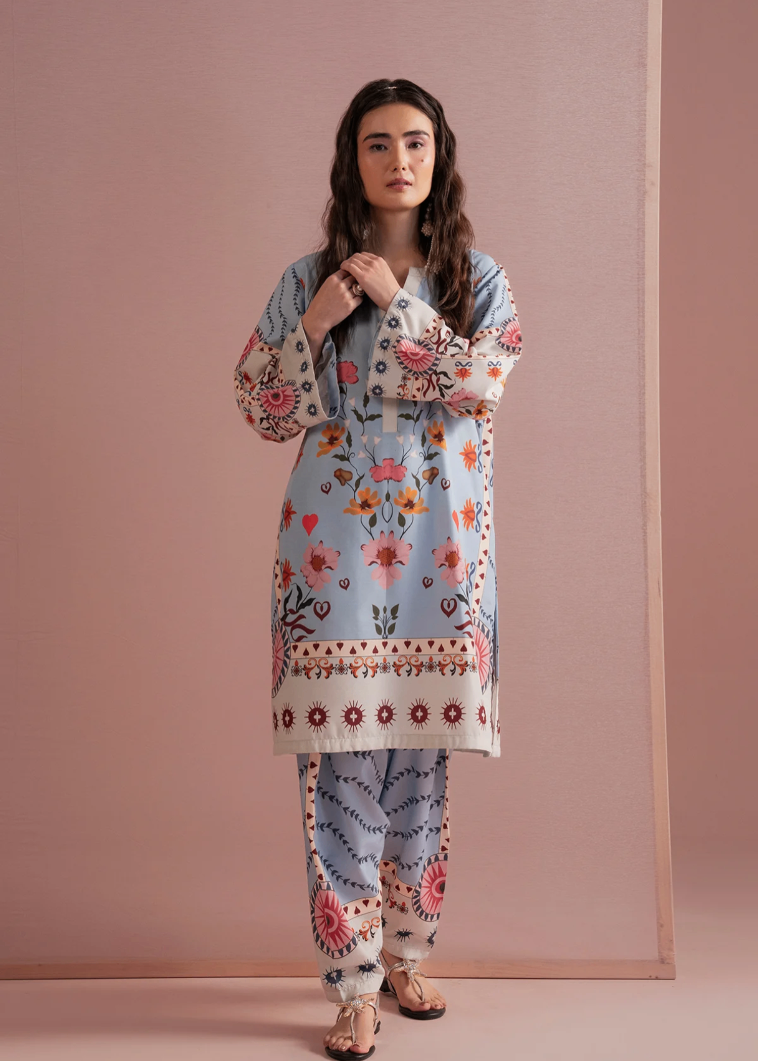 Aik Pret Afsheen SD 25 09 Women 2pcs