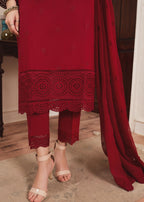 Al-Harir Apparel Geet Maroon Women 3pcs