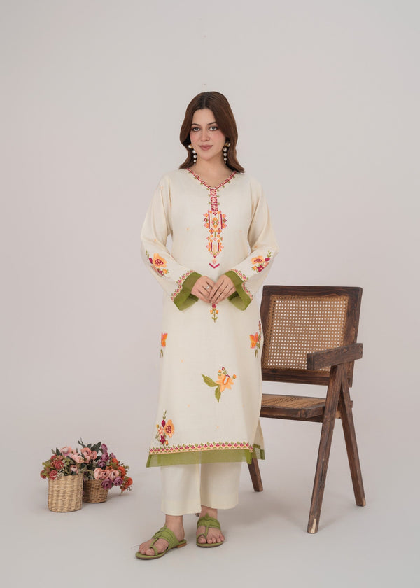 Naqash Ivory Women 2pcs