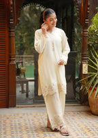 Tng (The Next Generation) Shaffaf (Cream White) Women 2pcs