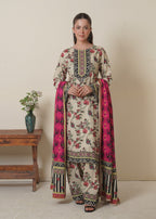 Aroshlay Linen Dress 7 | Unstitched Women 3pcs