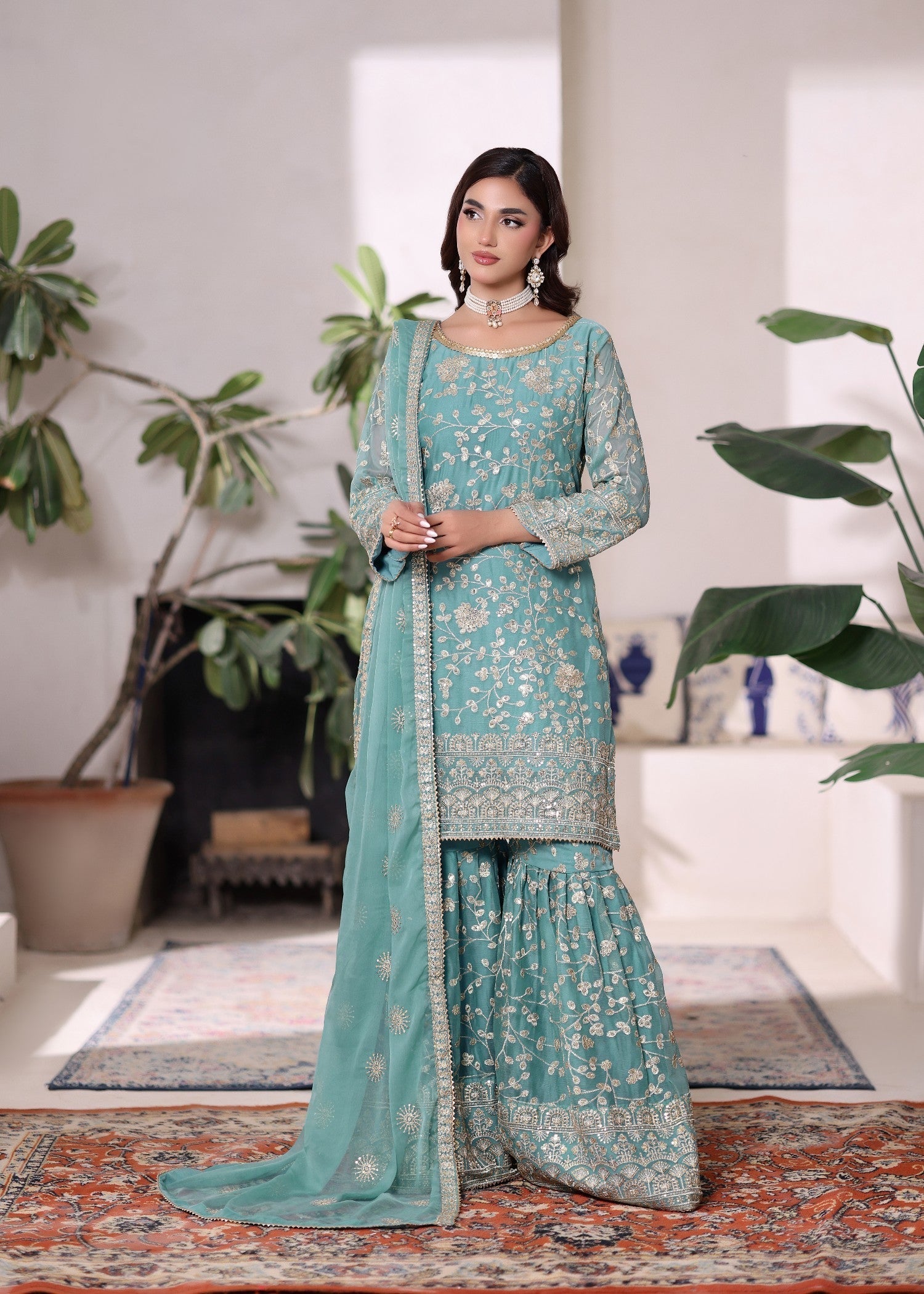 Abaan Zohan Riwaj Aqua Women 3pcs