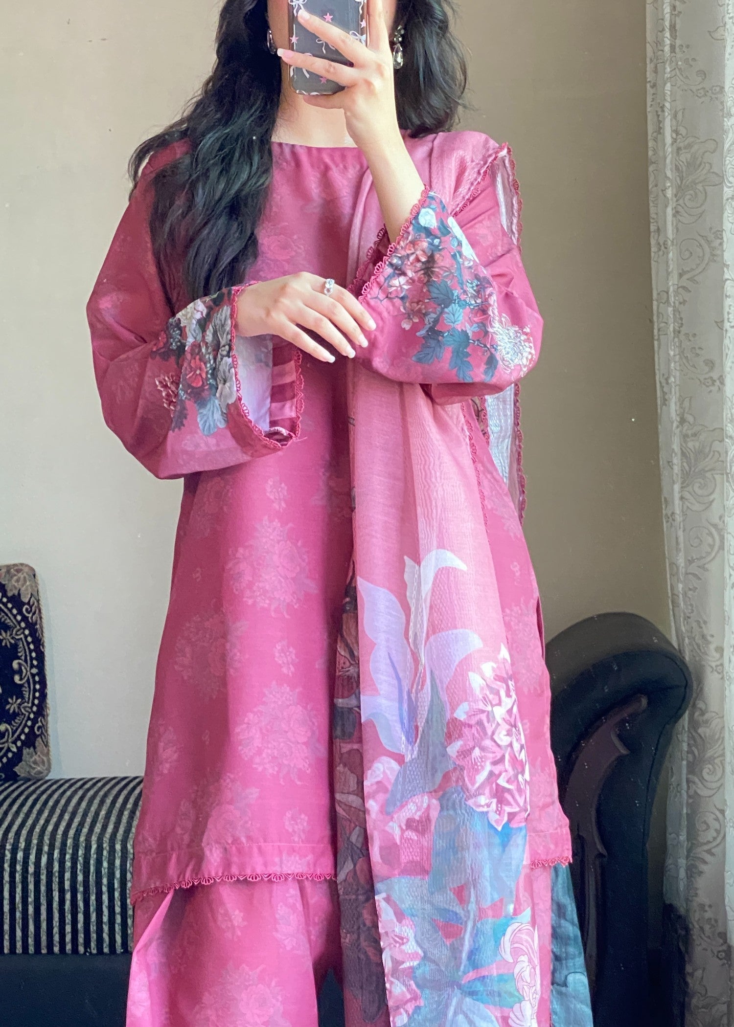 Bareen SLP02 PINK Women 3pcs