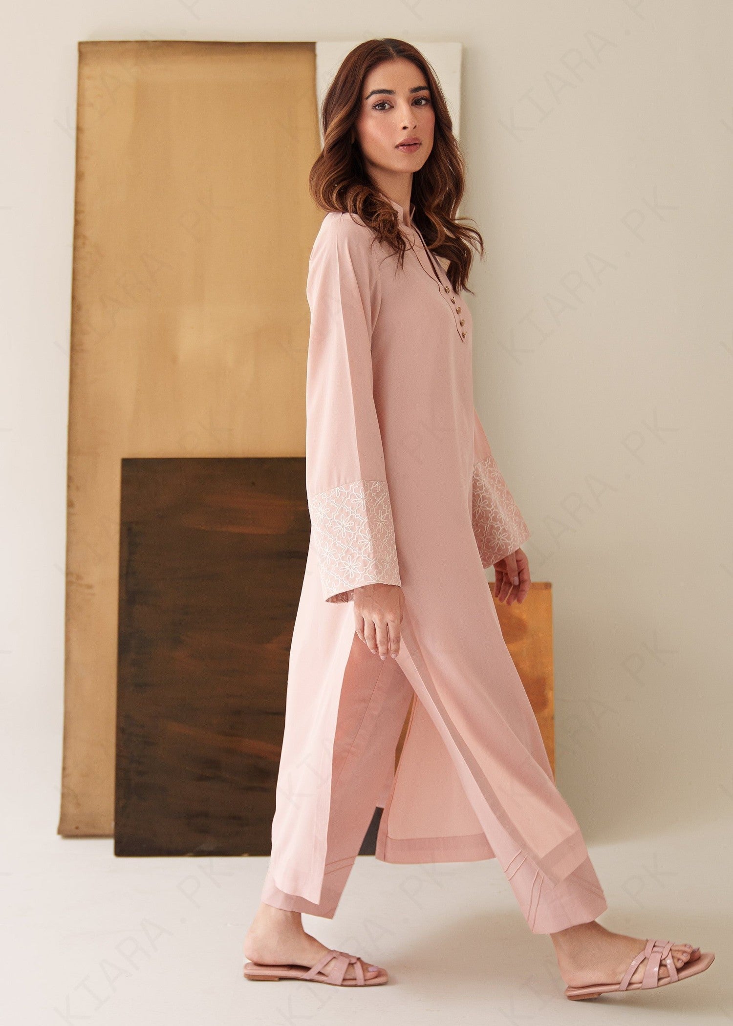 Kiara Blush Set Solid Women 2pcs