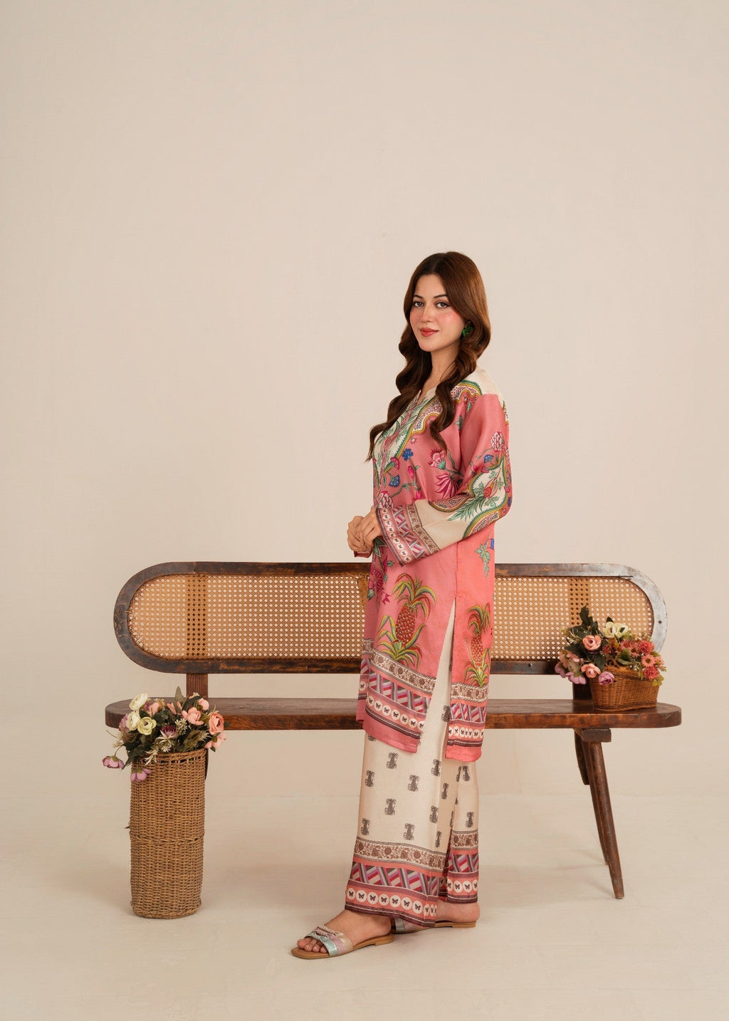 Midway Arts LIME LIGHT PINK Women 2pcs