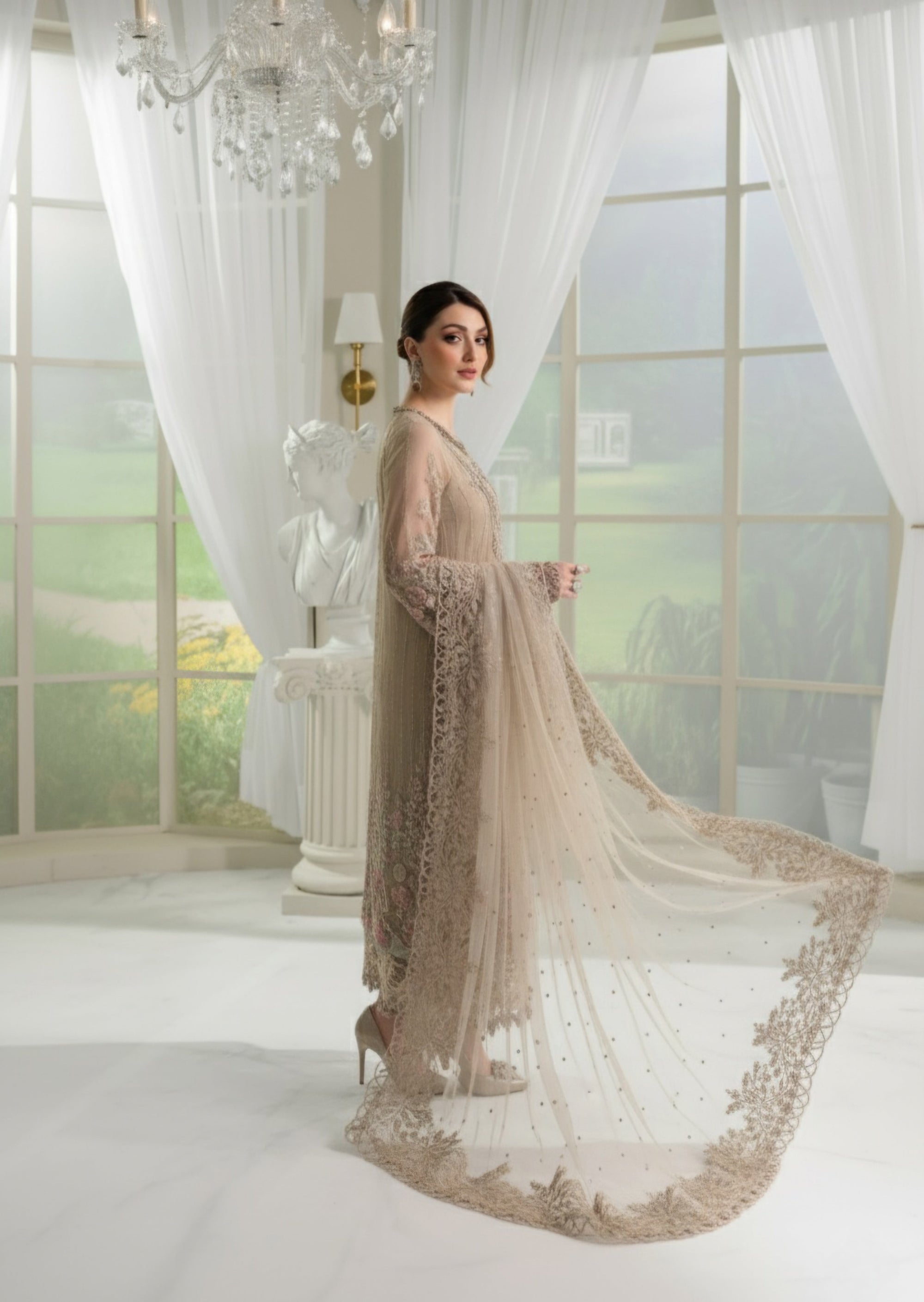 Malhaar MAL CF 4356 BROWN Women 3pcs