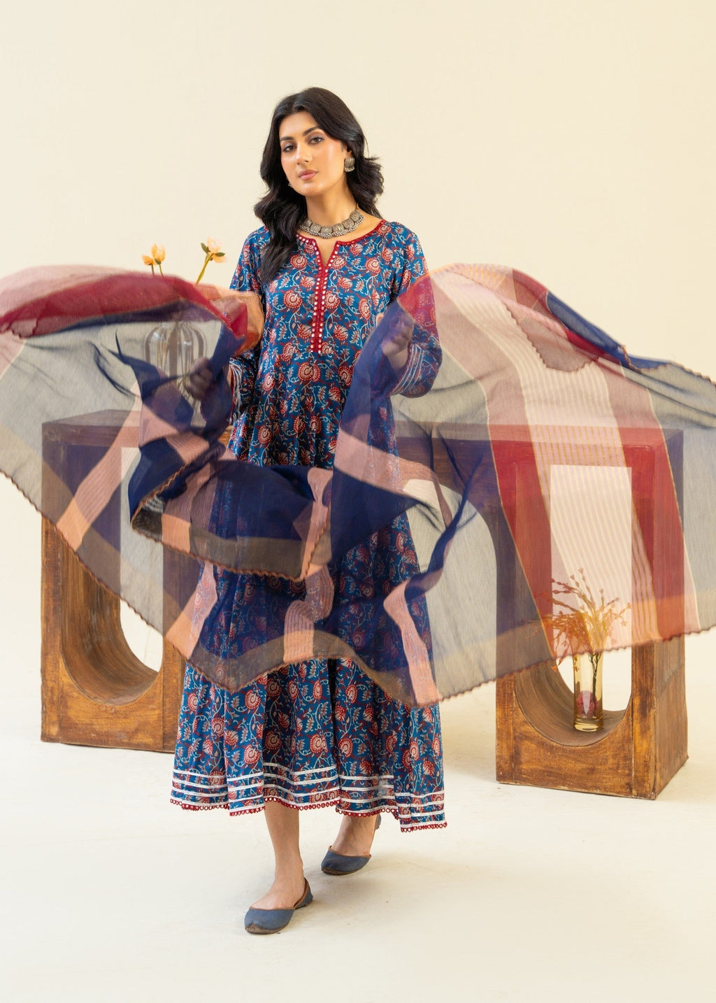 Sit-Ul-Banat Anarkali Women 2pcs