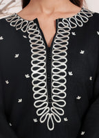 Sahibas By Mirza Radiant Black Women 2pcs