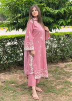 Tehzeeb Libas NAZNEEN LAWN Women 3pcs