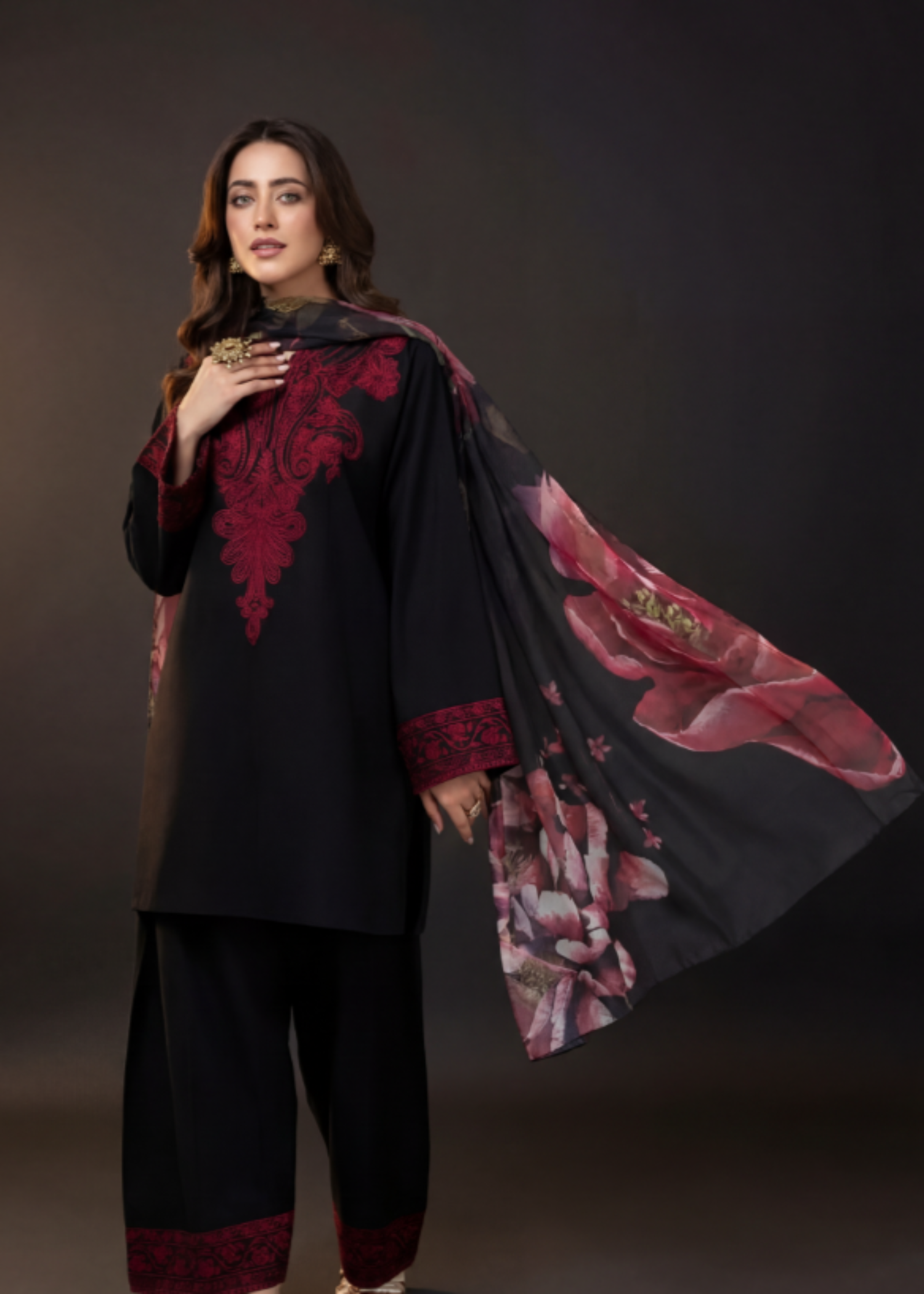 Shehroz Fashion zaroone Women 3pcs
