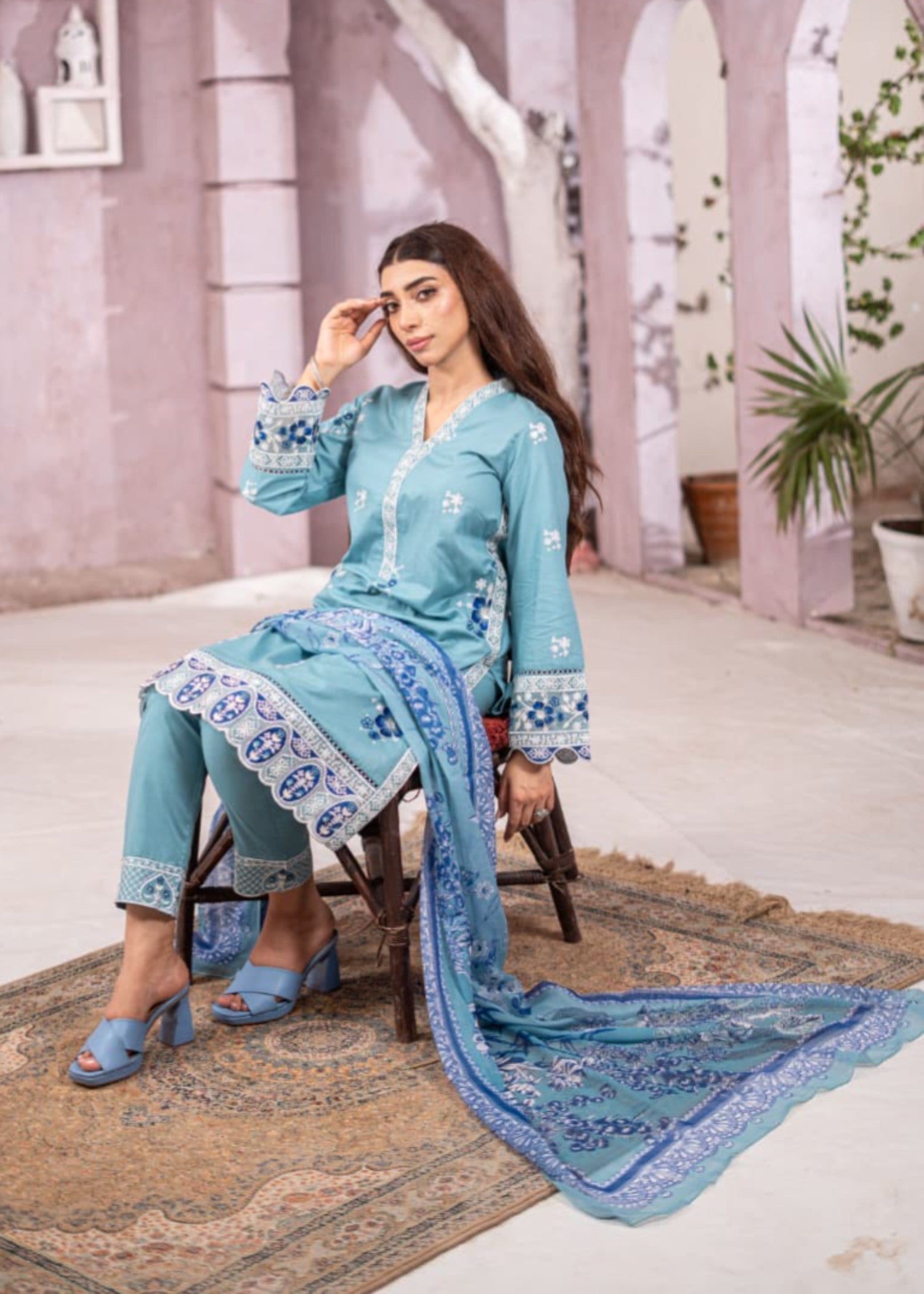 Silwalo MARLIN BLUE Women 3pcs